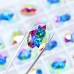 DZ 3002 10*8mm oval shape crystal fancy stone for nail art DZ 3002 10*8mm oval shape crystal fancy stone for nail art
